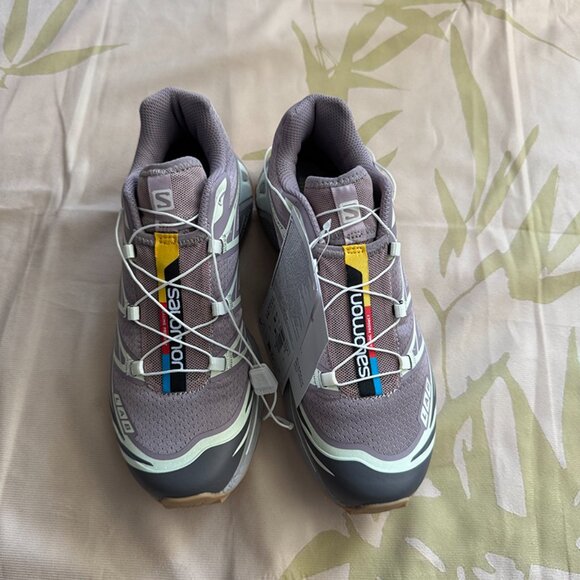 Salomon Xt-6 Purple Low-Top Sneakers - Picture 3 of 7